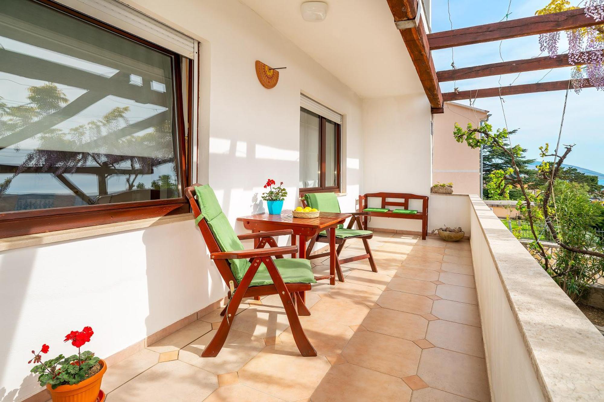 Apartments Edo With Terrace Baška Exterior foto