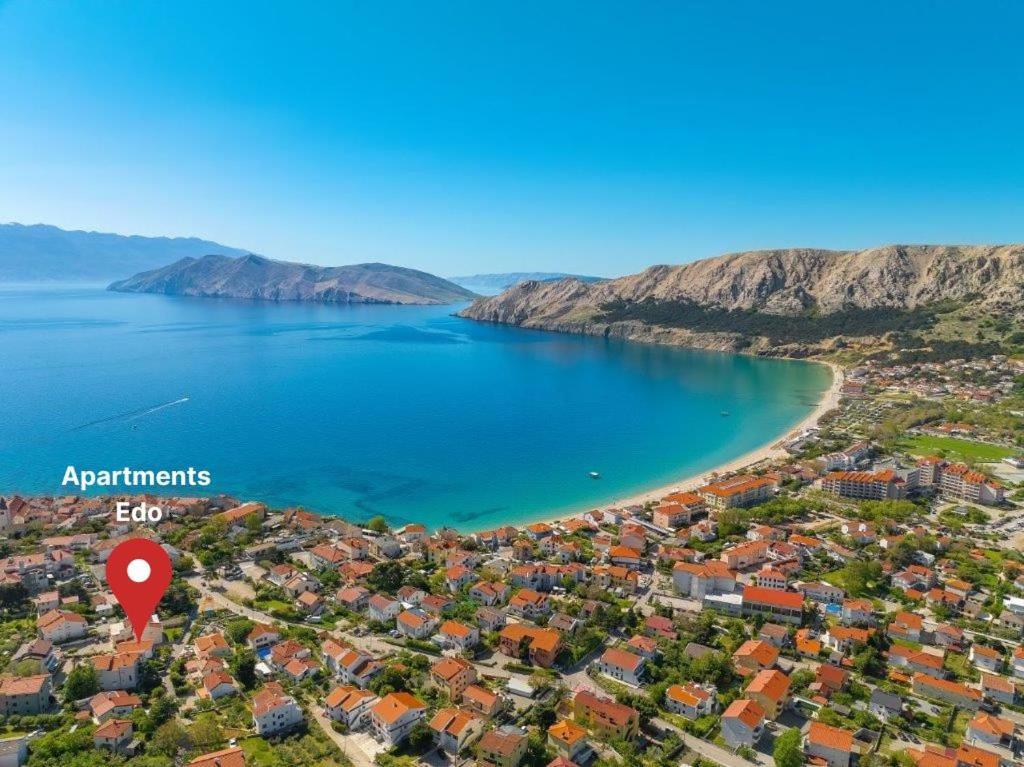 Apartments Edo With Terrace Baška Exterior foto